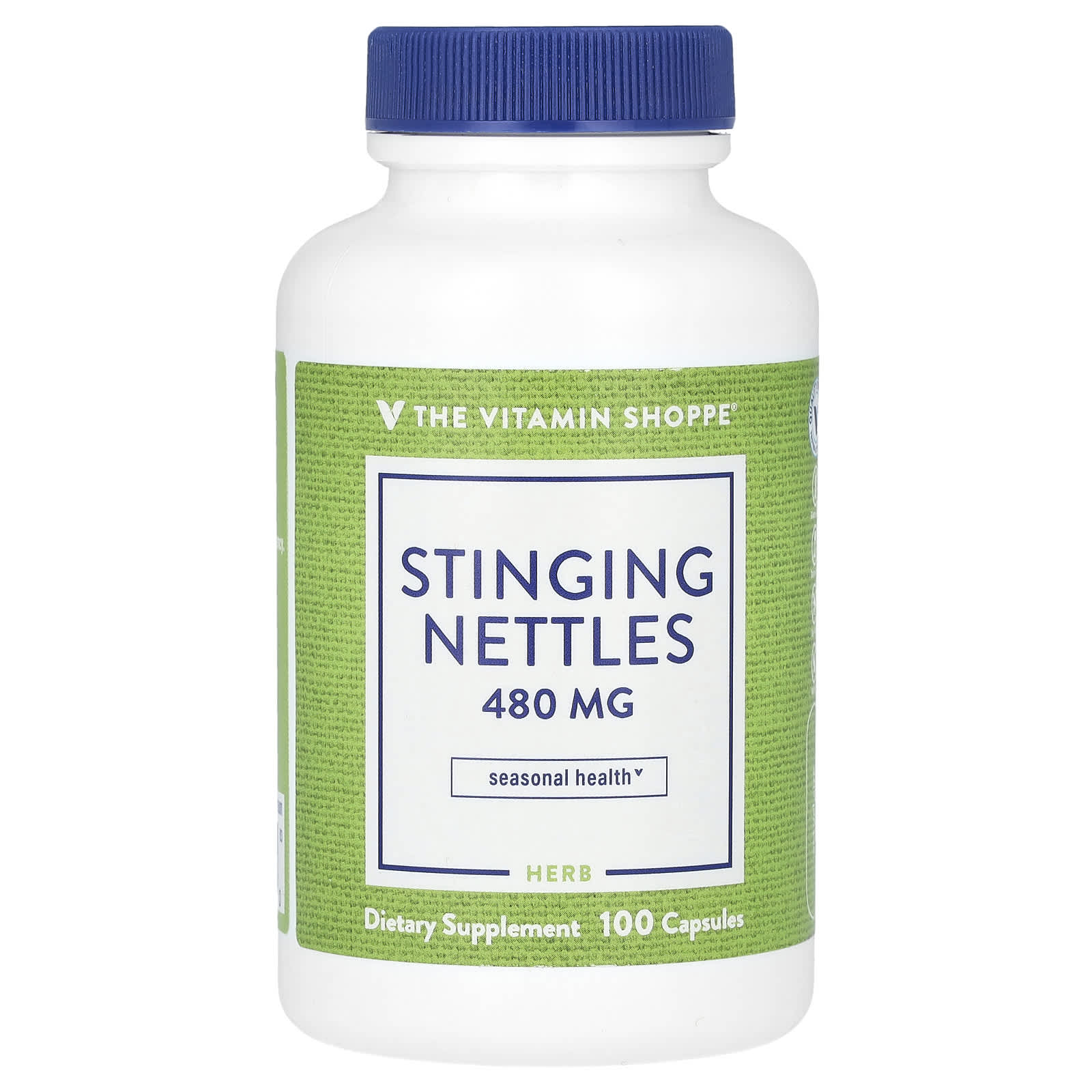 

Nettle, 480Mg, 100 Capsules