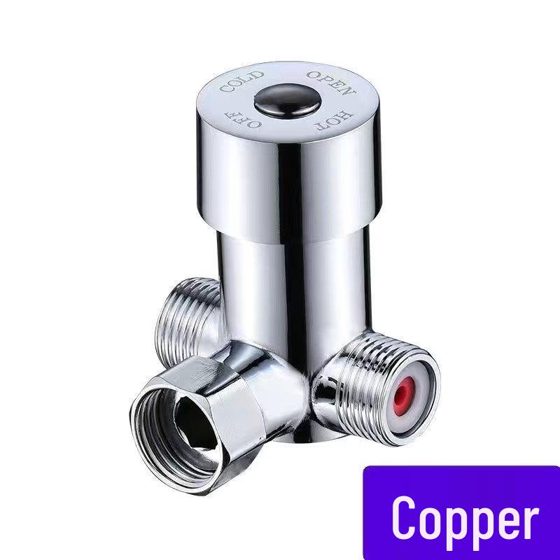 

Jichulong Brass 3-Way Thermostatic Mixer Valve