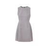 Elegant French Sleeveless Waist-Cinching Dress