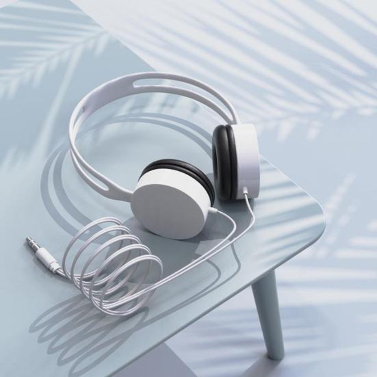 Powerful Bass Bursts Large Compatibility High Fidelity Noise Reduction Music Game Call Plug And Play 3.5mm Interface Wired Headset for Computer Gaming