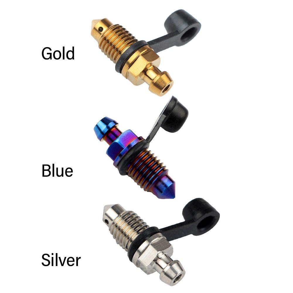 M10 P1.0 1.25mm Motocyklový šroub pro vypouštění oleje Horní pumpa kotoučové brzdy Brzdový třmen pro Edri/Rizuma/Brebo