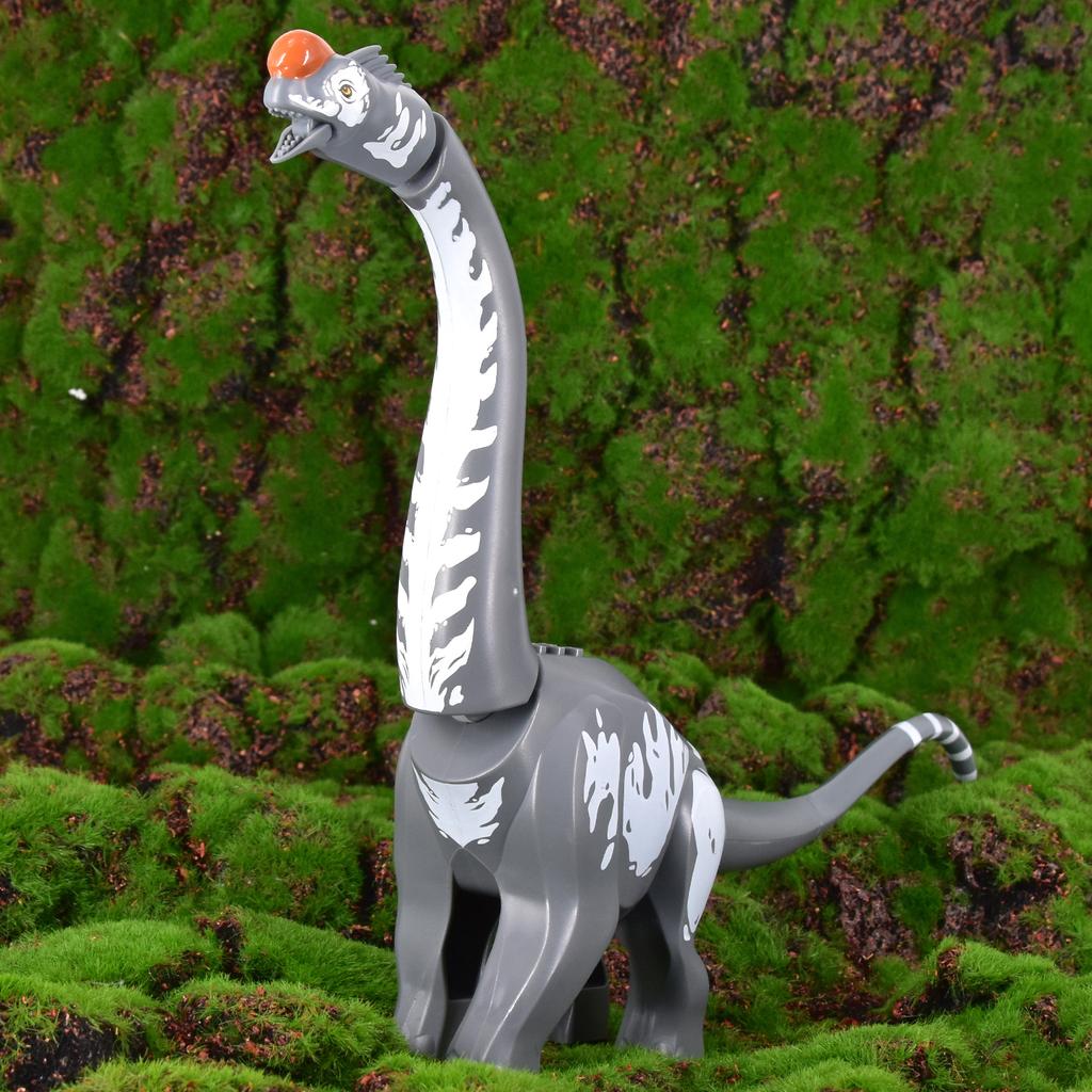 New-Off-The-Shelf Jurassic High-Standard Dinosaur High-Standard Titanosaurus Animals Self-Assembly First-Class Construction-Blocks Compact Size