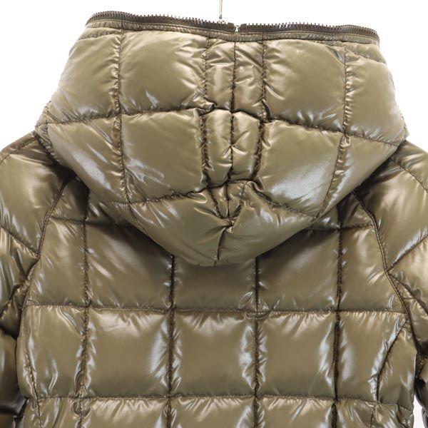 DUVETICA reversible Down jacket 40 Black/Brown hood Women Used