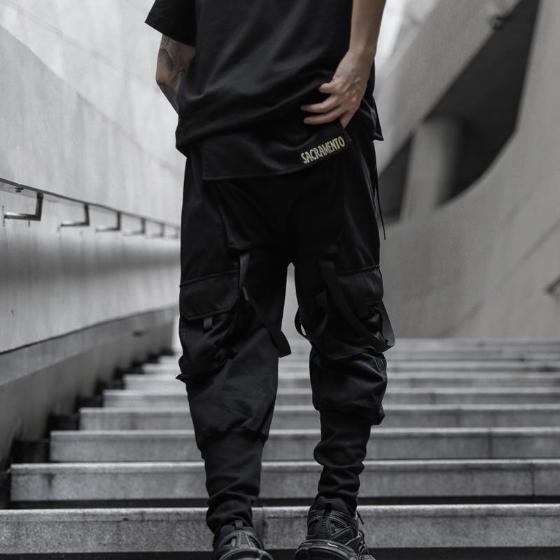 Spring/Summer Men's Skinny Joggers - Trendy Workwear K816