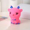Small Deer Squeeze Toy Stress Relief Flour Filling Deer Stress Ball Portable Slow Rebound Cartoon Animal Decompression Office Desk Toy