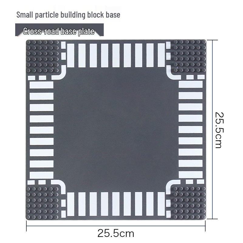 

Early Education City Road Baseplate for Young Children - Building Block Accessories