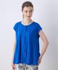 Le Souk Holiday Flared Blue Women's Blouse, 291173,