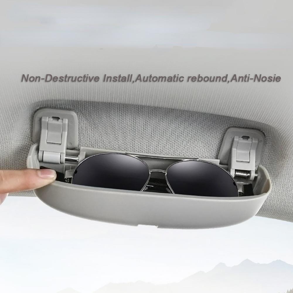 Nový vylepšený pouzdro na brýle do auta pro Toyota Camry RAV4 CHR Corolla Yaris 2014-2024 Sluneční brýle Držák na brýle Úložný box Organizér