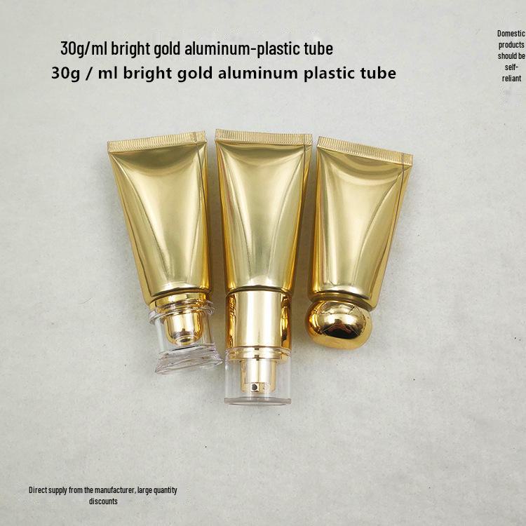 30g/30ml Skin Care Shampoo & Lotion Clear Tube Packaging