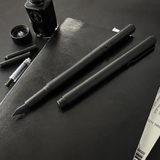 IWI Rollerball Hand Script Classic Pure Pen, Rollerball, Black, 9S642SRP-00