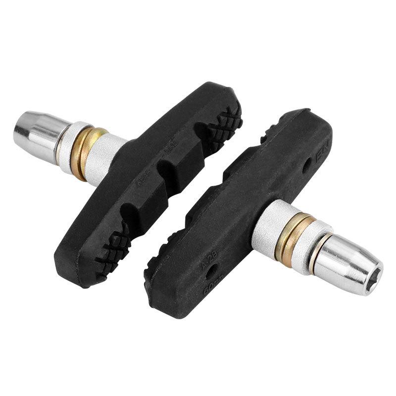 60mm Non-replaceable Brake Pads for Folding Bike, Small Wheel Bike, Aluminum Rim V-Brake Front Pads.
