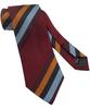 Vivienne Westwood Tie Blue (8.5cm Wide) VW121, Bordeaux/Shadow [Used]