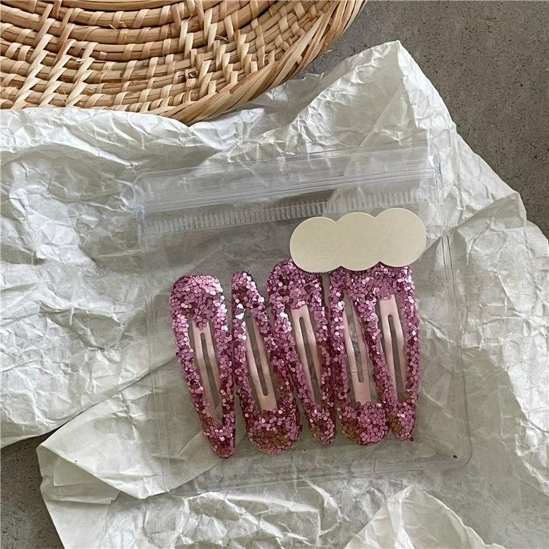 10 vnt. Mini 3 cm Kūdikių BB Segtukas Blizgus Paviršius Kawaii Mielas Saldainių Spalvos Vaikų Šoninis Plaukų Segtukas Madingas Kirpčiukų Segtukas Vaikų Galvos Apdangalas