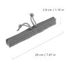 Noiseless Tactical Zipper Easy Install Pocket Zipper Insert Pouch Storage Pocket Zipper Cover DIY Accessory for Crye AVS Vest