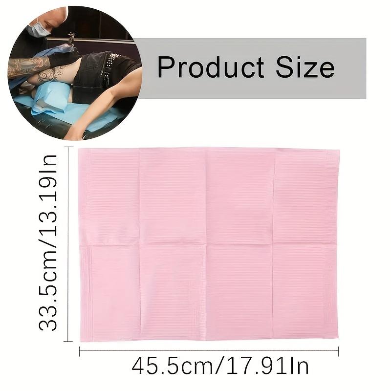 20/100 peças Tapetes de Mesa para Limpeza de Unhas Tapete Descartável para Nail Art Toalha de Mesa Impermeável para Manicures Pedicures Folhas de Papel Ferramentas para Unhas