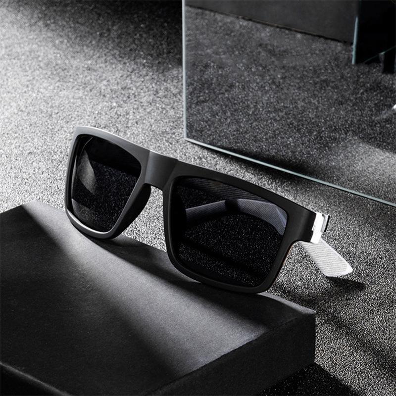 Cycling Sports Large Frame Fishing Sunglasses Men'S Polarized Colorful Sunglasses Uv-Proof Glasses