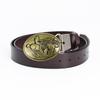 Men's Western Cowboy Two-Layer Cowhide Belt - Stylish and Casual American Waistband