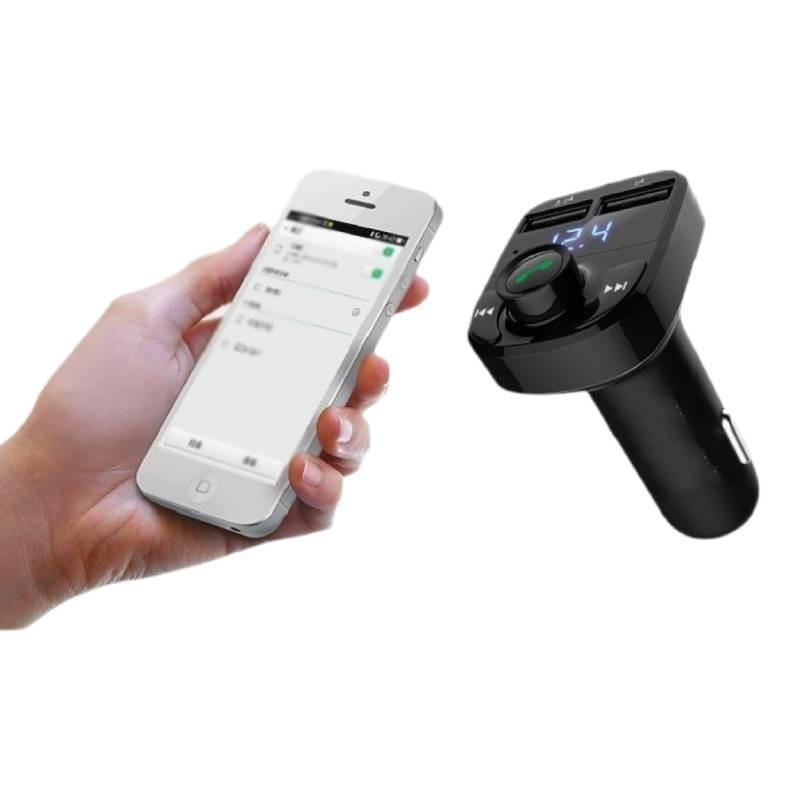 Car Bluetooth Receiver Charger Lossless Sound Quality Fm Transmitter Card Insert Car Mp3 Bluetooth Player