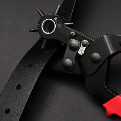 1pc Poinçon à Cuir Outils Cuir Multifonctionnel Acier Perforateur de Ceinture Outil de Perforation Perforateur de Trous de Ceinture Outil d'Artisanat