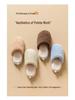 Detachable Winter Indoor Non-Slip Furry Velvet Waterproof Slippers for Couples