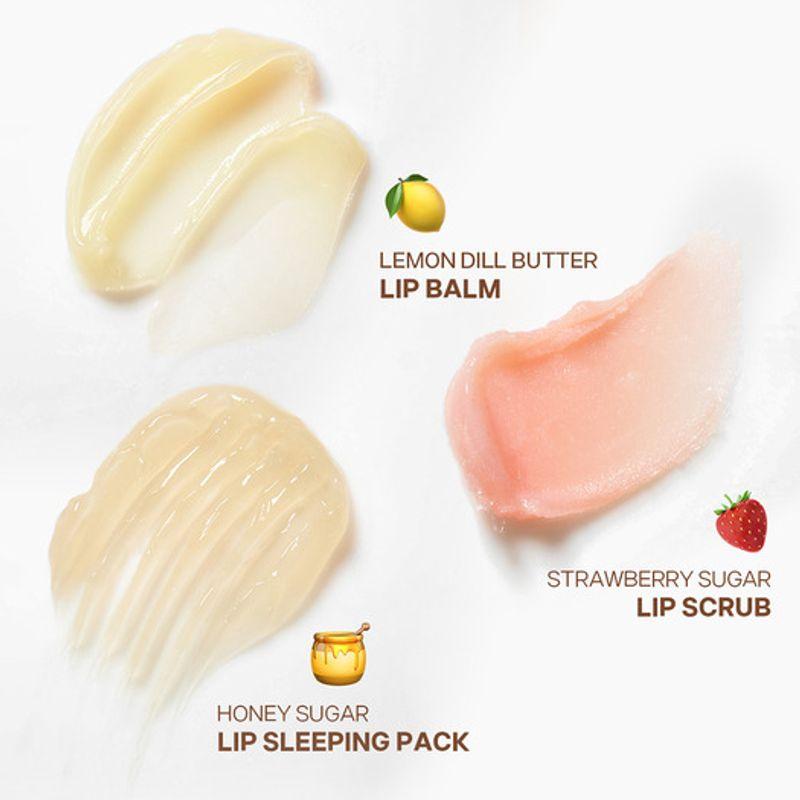 [Lip Care Set] Choose 2 of 3 Food Mask Lip Products (Eco Pouch Included)