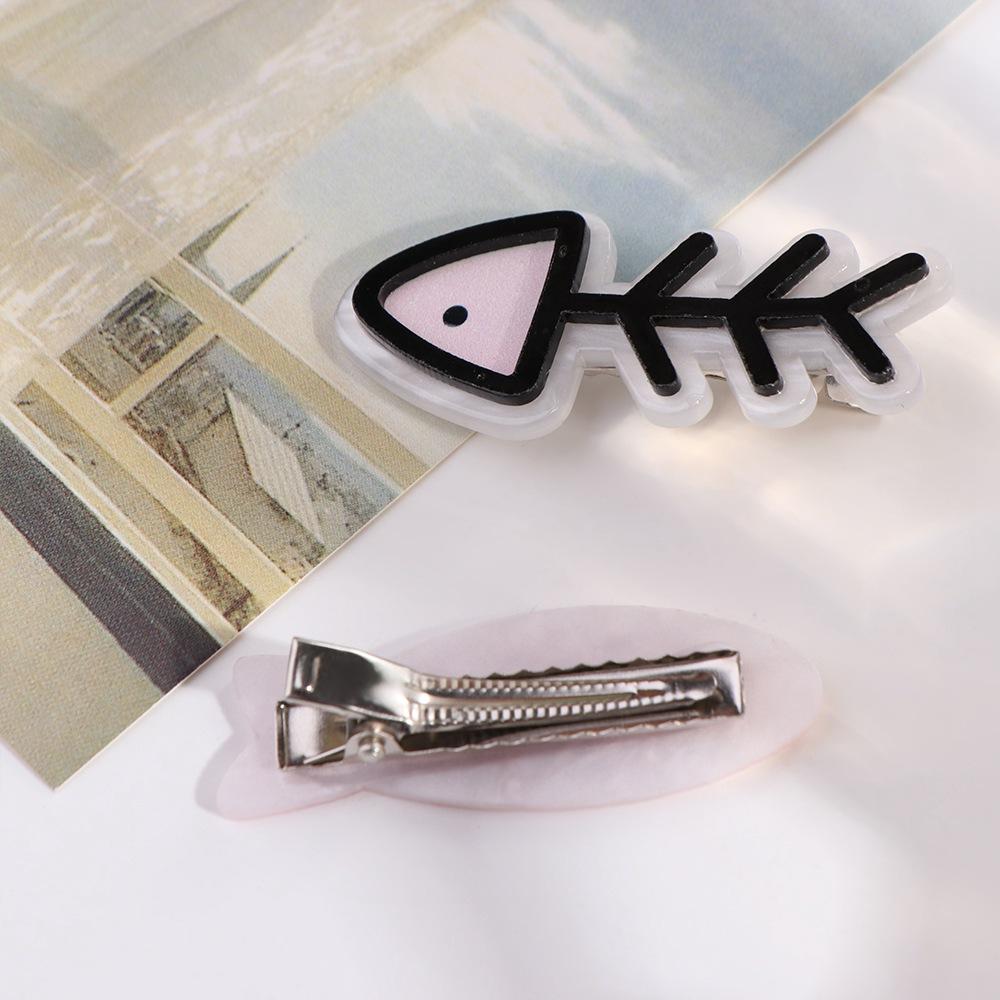 Acetic Acid Bangs Clip Pink Hair Clips Funny Bobby Pins Gifts