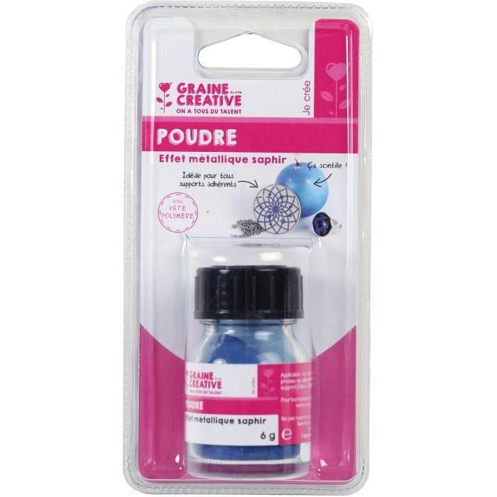 Poudre Effet Metallique - Saphir - 6g - Couleur: Saphir - Effet Métallique - Maquillage