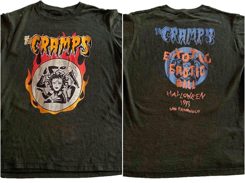 

1993 The Cramps Halloween Concert in San Francisco Retro style T shirt Unisex T-Shirt XXXXL