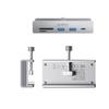 Hub Orico MH5PC montowany na zacisk USB-C / 2x USB-A 3.2 + 1x USB-C 3.2 + 1x SD&TF - srebrny