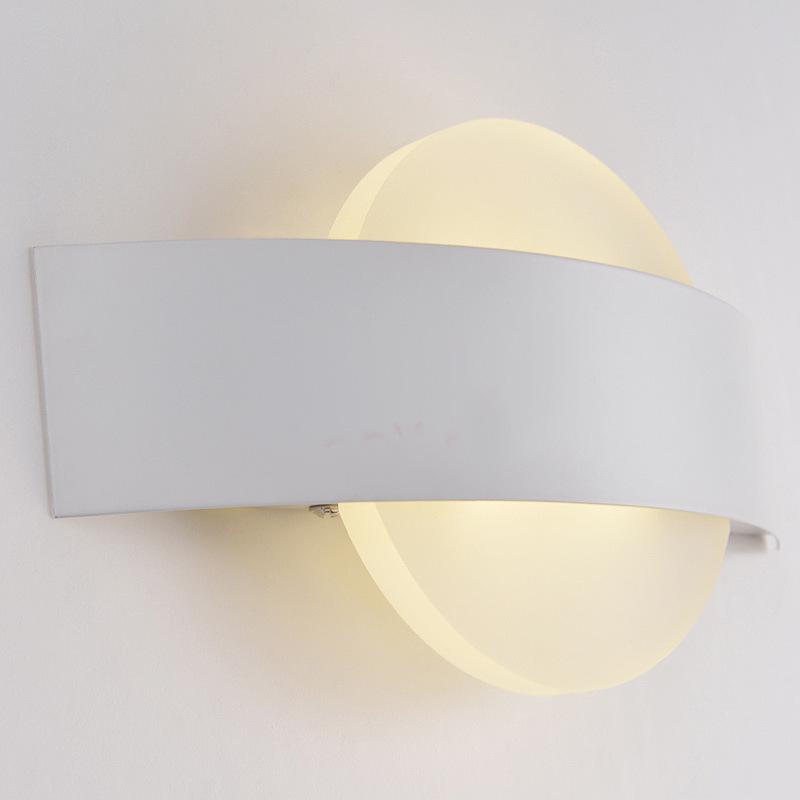 Creative LED Wall Lamp Acrylic Wall Mounted Light for Bedroom, Bathroom, Dining Room, Hall, Living Room
