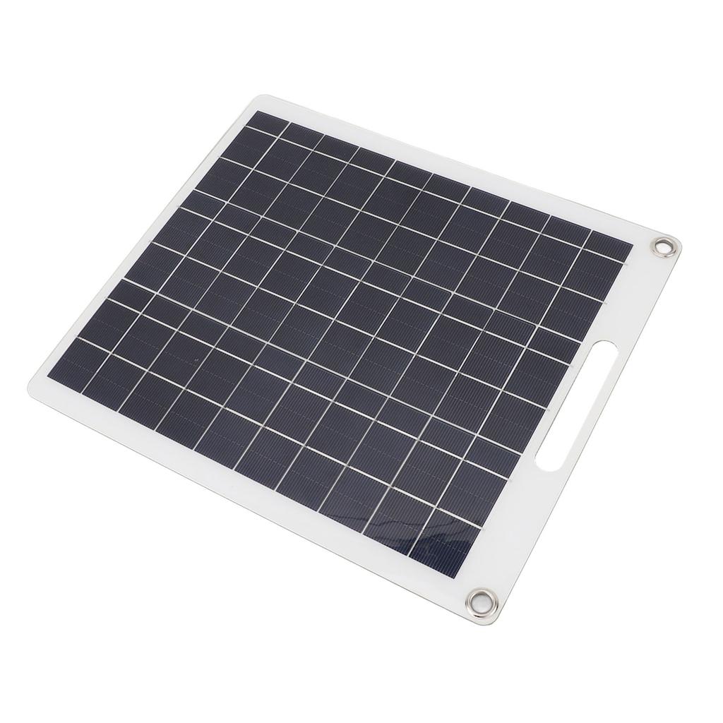 30W Solar Panel 5V Dual USB Monocrystalline Silicon Solar Cell Panel Module Waterproof Foldable Portable Solar Panel