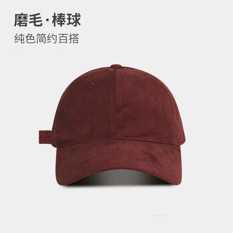 XXL Big Size Baseball Caps Solid Big Head Brushed Soft Cotton Extra Large Size Low Profile Golf Hats Women's OverSize Cap Men