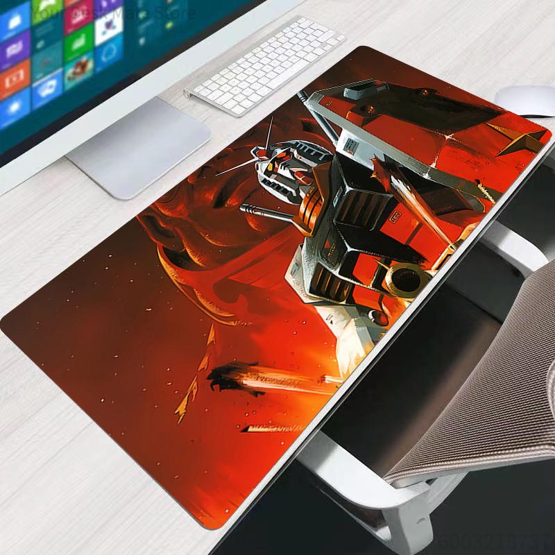 Mouse Pad 90x40cm Mechanical Warrior RX-78-2 G-gundam Larger XXL Speed Mini Pc Computer Keyboard Desk Mat Laptop Gaming Mousepad