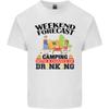 Camping Weekend Forecast Funny Alcohol Beer Unisexs Light Cotton TShirt