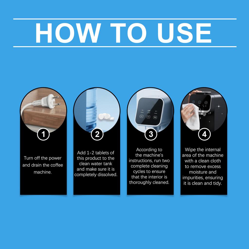 Kaffeemaschinen-Reinigungstuch zur Reinigung von Kalk und Flecken, Edelstahl-Kaffeemaschinen-Filtersieb-Reinigungstuch.