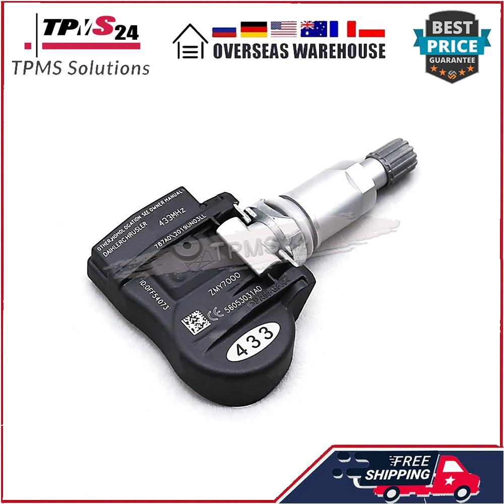 4X For 2008 Chrysler 300 2008 Dodge Charger 2008-2010 Dodge Journey 433Mhz TIRE PRESSURE MONITORING SYSTEM 56053031AD 68001698AB