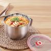 316 Stainless Steel Ramen Bowl Large Capacity Student Lunch Box  Canteen