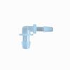 12MM 15/32" L-Shaped Plastic Elbow Hose Fitting for Water Pipe, 90° Bend Barb Connector, PP Nozzle for Fish Tank.
