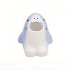 Portaspazzolini Animali Corgi Squalo Supporto Portaoggetti Organizer da Banco per Trucco Cancelleria Decorazione Bagno