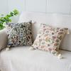 Flower Cushion Cover Bohemian Pillowcase Throw Pillow Customize Adult Children Personalized Name Birthday Gift
