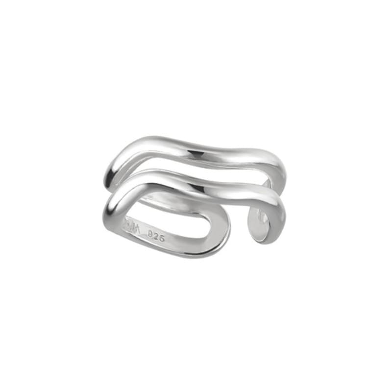 JYDDM 925 Surf Open Ring