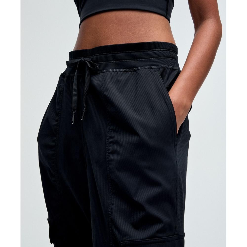 Lululemon Dance Studio Relaxed Fit Mid Rise Cargo Jogger Black