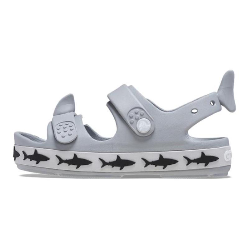 

Crocs Resin Casual Fashion Kids Sandals Grey Kids Model 34 серый