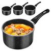 Rondel 16/18/20cm Nieprzywierający Garnek do Sosu Nadający się na Indukcję Garnek do Sosu do Gotowania Spaghetti Podgrzewania Mleka Gotowania Zupy