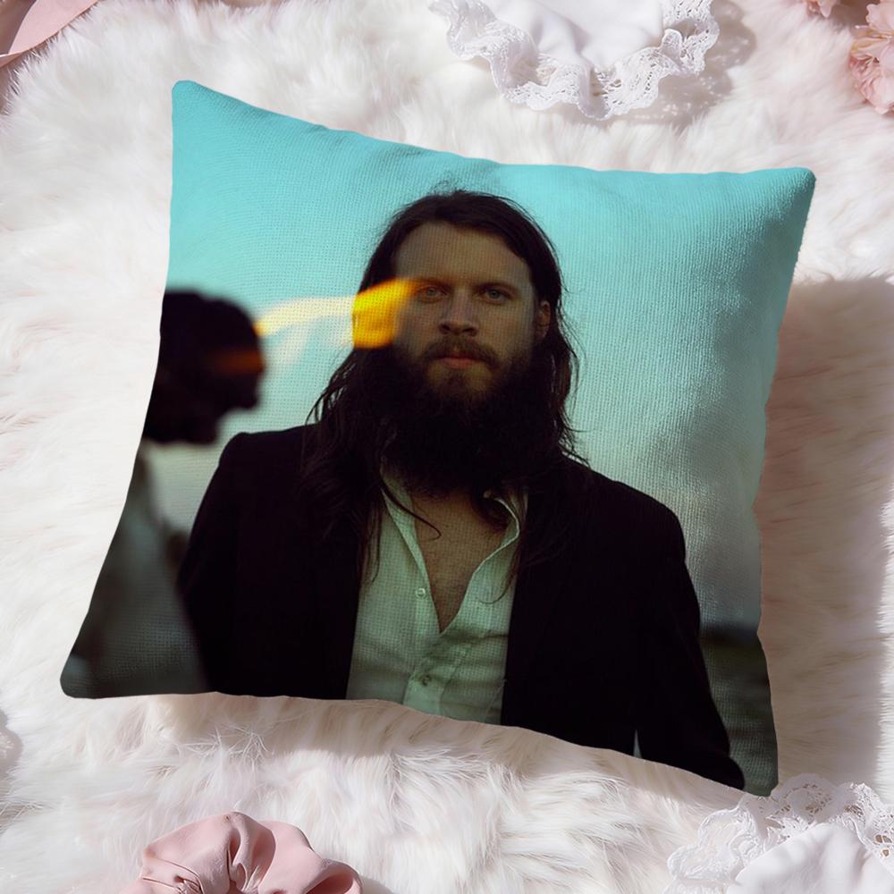 singer Father J-John MistyS Cushion Cover Premium Comfort Reversible Pillow Cove -Two in One Design for Any Room & Car Interior