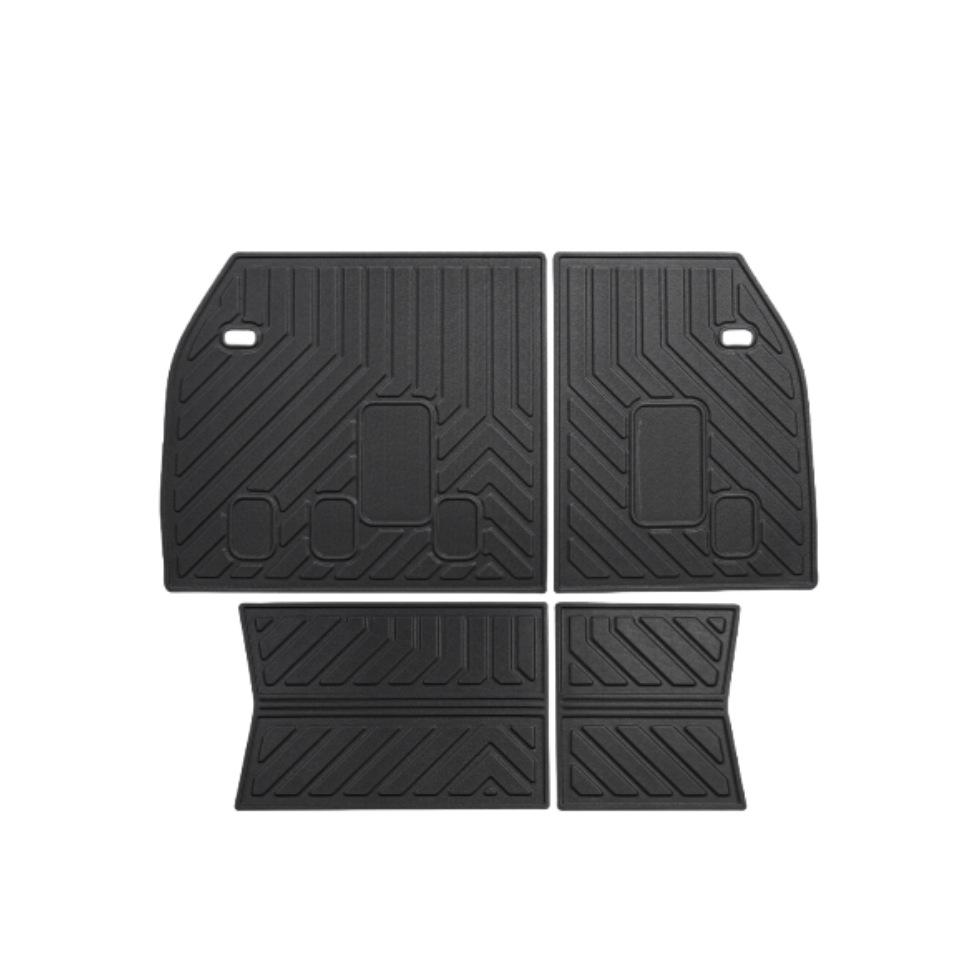2024 Sienna Trunk Mat: Waterproof TPE Liner & Anti-Scratch Backrest Cushion for Interior Protection Eco-Friendly TPE Material