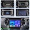Carplay 4G-LTE 2 Din Android 12 Autorádio Multimediální video přehrávač pro Hyundai Santa Fe 3 2013-2017 IX45 Navigace GPS Stereo BT inteligentní obrazovka