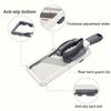Handheld Vegetable Slicer with Adjustable Stainless Steel Blade Vegetable Fruit Cutter for Potatoes Lemons Kitchen Gadget