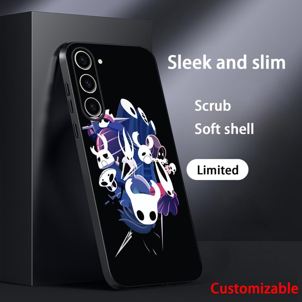 Super fashion Hollow Knights game Phone Case For Samsung Galaxy S26 S25 S24 S23 S22 S21 Plus Ultra Note20 Soft Black