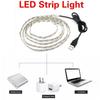 5V 1M /2M  TV Background Lighting USB Cable Power LED Strip Light Lamp Christmas Desk Decor Tape for Usb Gadgets